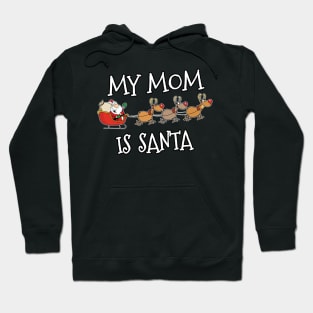 Matching family Christmas outfit Mom Hoodie